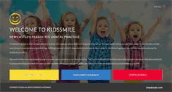 Desktop Screenshot of kidssmile.com.au