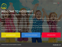 Tablet Screenshot of kidssmile.com.au